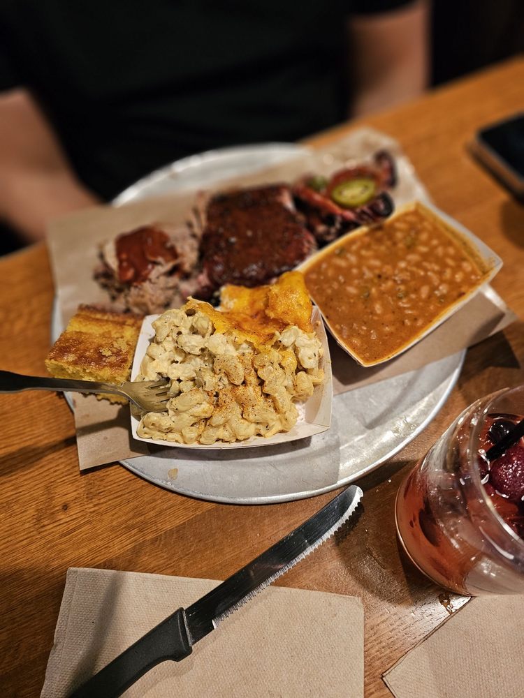 Food from Dinosaur Bar-B-Que