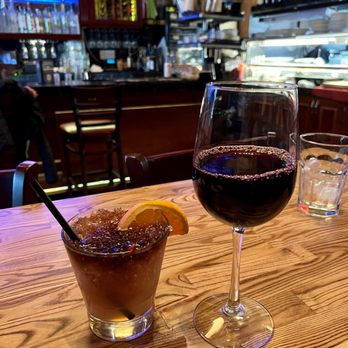 Rock'N Fish - Navy Grog was excellent.
Cabernet was blah. - Seafood Near Me - Manhattan Beach, California Rock'N Fish - Navy Grog was excellent.
Cabernet was blah. - Seafood Near Me - Manhattan Beach, California