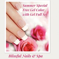 Blissful Nails & Spa - Call us at 856-4066752 to schedule your appointment for our summer special