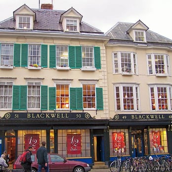 Blackwell's Bookshop - Shopfront. Photo via http://en.wikipedia.org/wiki/File:Blackwell_bookstore.jpg - Bookstores Near Me - Oxford, OXF Blackwell's Bookshop - Shopfront. Photo via http://en.wikipedia.org/wiki/File:Blackwell_bookstore.jpg - Bookstores Near Me - Oxford, OXF