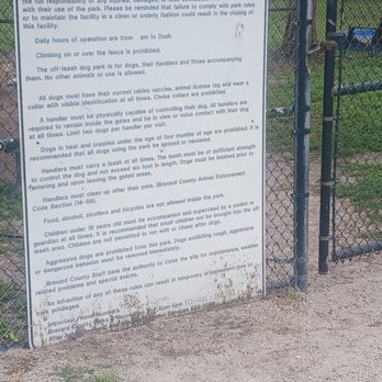 Fay Lake Wilderness Park - The rules so you don't act the fool - Dog Parks Near Me - Cocoa, Florida