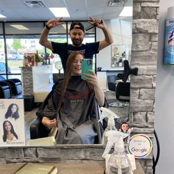 Evada Hair Bar - He did an awesome job!