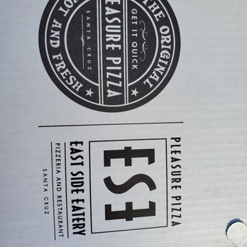 Pleasure Pizza - a pizza box with the number 5 on it - Pizza Near Me - Santa Cruz, California Pleasure Pizza - a pizza box with the number 5 on it - Pizza Near Me - Santa Cruz, California