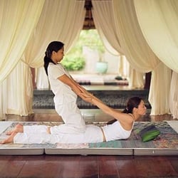 Aim To Be Well - Thai Massage is used to stretch muscles, fascia, and nerves to break holding patterns. Feel better, stronger, taller.