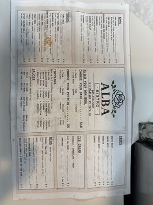 Menu photo 1 Alba Bistro York, SC