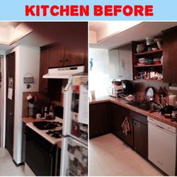 Larson Builders - Before photo of remodeled kitchen by Michael Larson DBA Larson Builders.