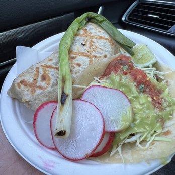 Sonoratown - Steak Taco & Bean Cheese Burrito - Mexican Near Me - Los Angeles, California