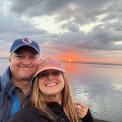 North Beach Camp Resort - Sunset at camp