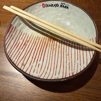 Izakaya Nana - Bowl with restaurant name. - Japanese Near Me - Chantilly, Virginia Izakaya Nana - Bowl with restaurant name. - Japanese Near Me - Chantilly, Virginia