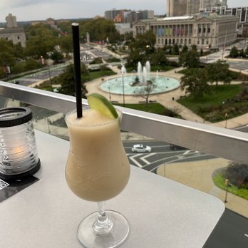 Assembly Rooftop Lounge - Banana daiquiri and view - Lounges Near Me - Philadelphia, Pennsylvania
