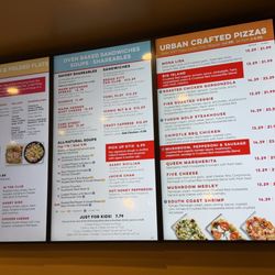 Crushed Red - Menu