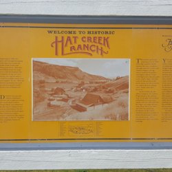 Historic Hat Creek Ranch - Signage at Entrance