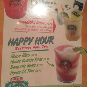 Chuy's - Happy hour special. - Tex-Mex Near Me - Midlothian, Virginia