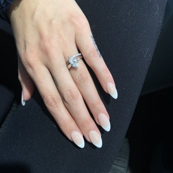 Nail Boutique - Almond shape french nail - Nail Salons Near Me - Allen, Texas Nail Boutique - Almond shape french nail - Nail Salons Near Me - Allen, Texas