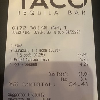 Don Taco - They charge $0.25 for soda water from the soda gun. - Mexican Near Me - Alexandria, Virginia Don Taco - They charge $0.25 for soda water from the soda gun. - Mexican Near Me - Alexandria, Virginia