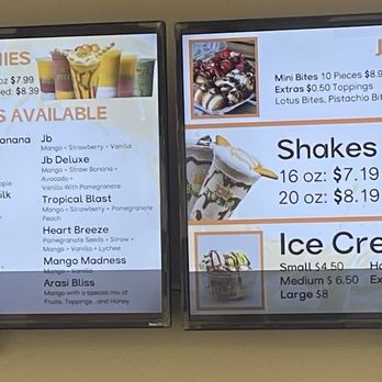 Juice Breeze - Menu - Juice Bars & Smoothies Near Me - El Sobrante, California