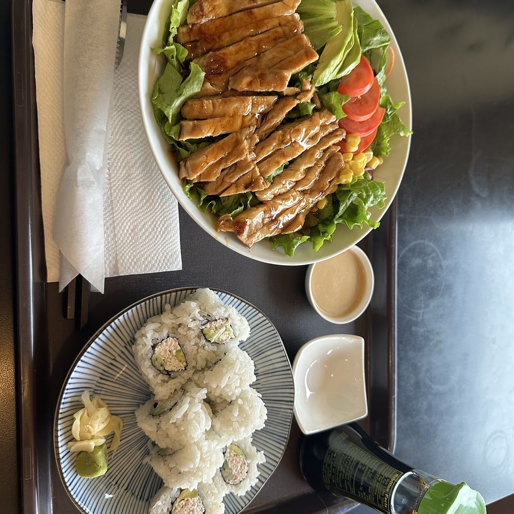 Sushi Teri - Chicken teriyaki bowl and California roll - Japanese Near Me - Costa Mesa, California Sushi Teri - Chicken teriyaki bowl and California roll - Japanese Near Me - Costa Mesa, California