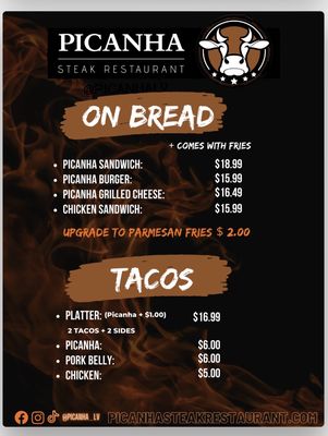 Menu photo 3 Picanha Steak Restaurant Las Vegas, NV Menu photo 3 Picanha Steak Restaurant Las Vegas, NV