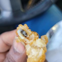 Paul's Drive In - mold inside my tot! sickening!