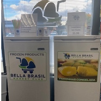 Bella Brasil Market Plus - pamonhas congeladas (frozen pamonhas, kind of like a sweet brazilian tamale) - International Grocery Near Me - Kirkland, Washington Bella Brasil Market Plus - pamonhas congeladas (frozen pamonhas, kind of like a sweet brazilian tamale) - International Grocery Near Me - Kirkland, Washington