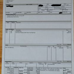 Twin Cities Transmissions - Twin Cities invoice.