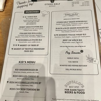 Other Half Brewing - Order with QR code and they will bring food right to your table. Can even order merchandise. - Breweries Near Me - Buffalo, New York