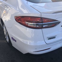 Back side of the car