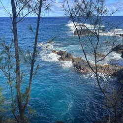 Sunshine & Harmony Healing - A view from the walk to Kaihalulu (Red Sand) Beach.