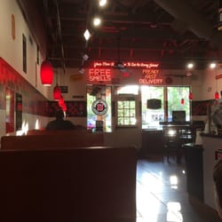 Jimmy John's - A view from one of the back tables.