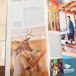 Ghostwolf Gallery - Ghostwolf in New Mexico Magazine