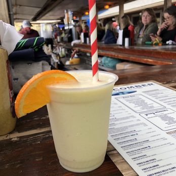 The Beachcomber - Pina colada yum!' - Seafood Near Me - Wellfleet, Massachusetts The Beachcomber - Pina colada yum!' - Seafood Near Me - Wellfleet, Massachusetts