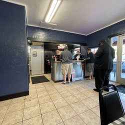 Nearly Famous Burgers & Hot Dogs - The counter