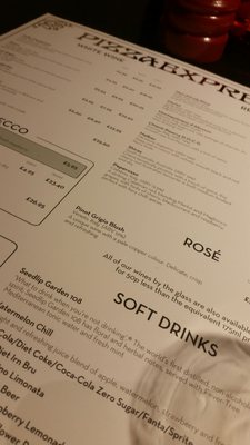 Menu photo 1 Pizza Express Edinburgh, EDH