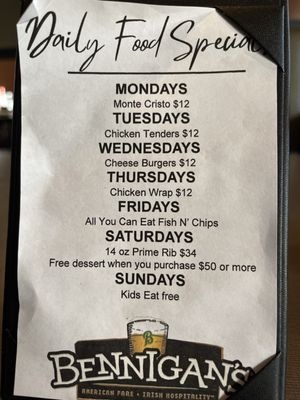 Bennigan's by null