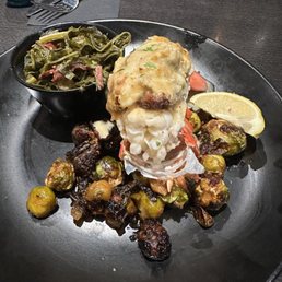 Crab Stuffed Lobster Tail
