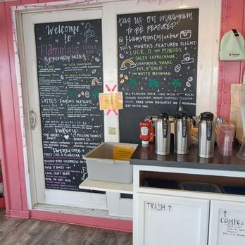 Flamingos Coffee Bar - Coffee & Tea Near Me - Hampton, New Hampshire
