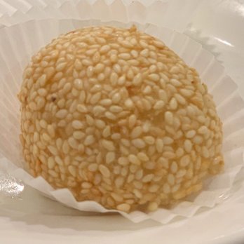 JS Chen Dim Sum & Barbeque - Sesame ball with red bean paste - Barbeque Near Me - Plano, Texas JS Chen Dim Sum & Barbeque - Sesame ball with red bean paste - Barbeque Near Me - Plano, Texas