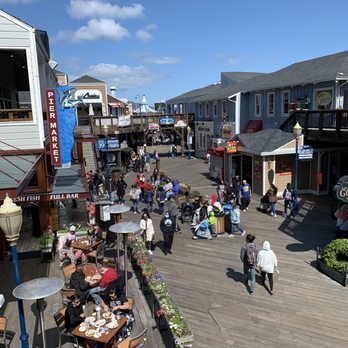 PIER 39 - Great view from second story... - Shopping Centers Near Me - San Francisco, California