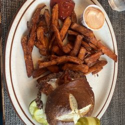 The Island Stone Pub - Burger they are all amazing