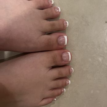 Nail Spa & Massage - French tip nails 100$ - Nail Salons Near Me - Los Angeles, California