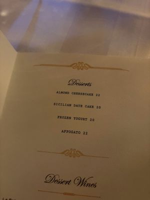 Menu photo 1 Torrisi New York, NY