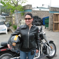 Motohaven - Me, post-ride. See the smile?
