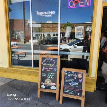 The Morning Fork - Store front - Breakfast & Brunch Near Me - Sacramento, California The Morning Fork - Store front - Breakfast & Brunch Near Me - Sacramento, California