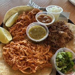 Three taco plate 11.99