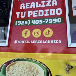 Tortilleria La Unica - You can place an order ahead of time