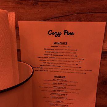 Cozy Pine - Menu - Speakeasies Near Me - Irvine, California Cozy Pine - Menu - Speakeasies Near Me - Irvine, California