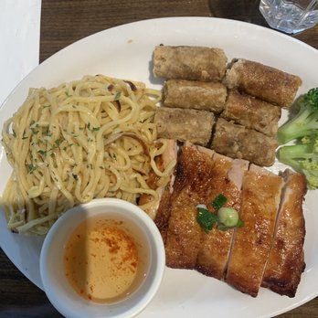 Perilla - Imperial Rolls and Five Spice Chicken Garlic Noodle - Vietnamese Near Me - San Francisco, California Perilla - Imperial Rolls and Five Spice Chicken Garlic Noodle - Vietnamese Near Me - San Francisco, California