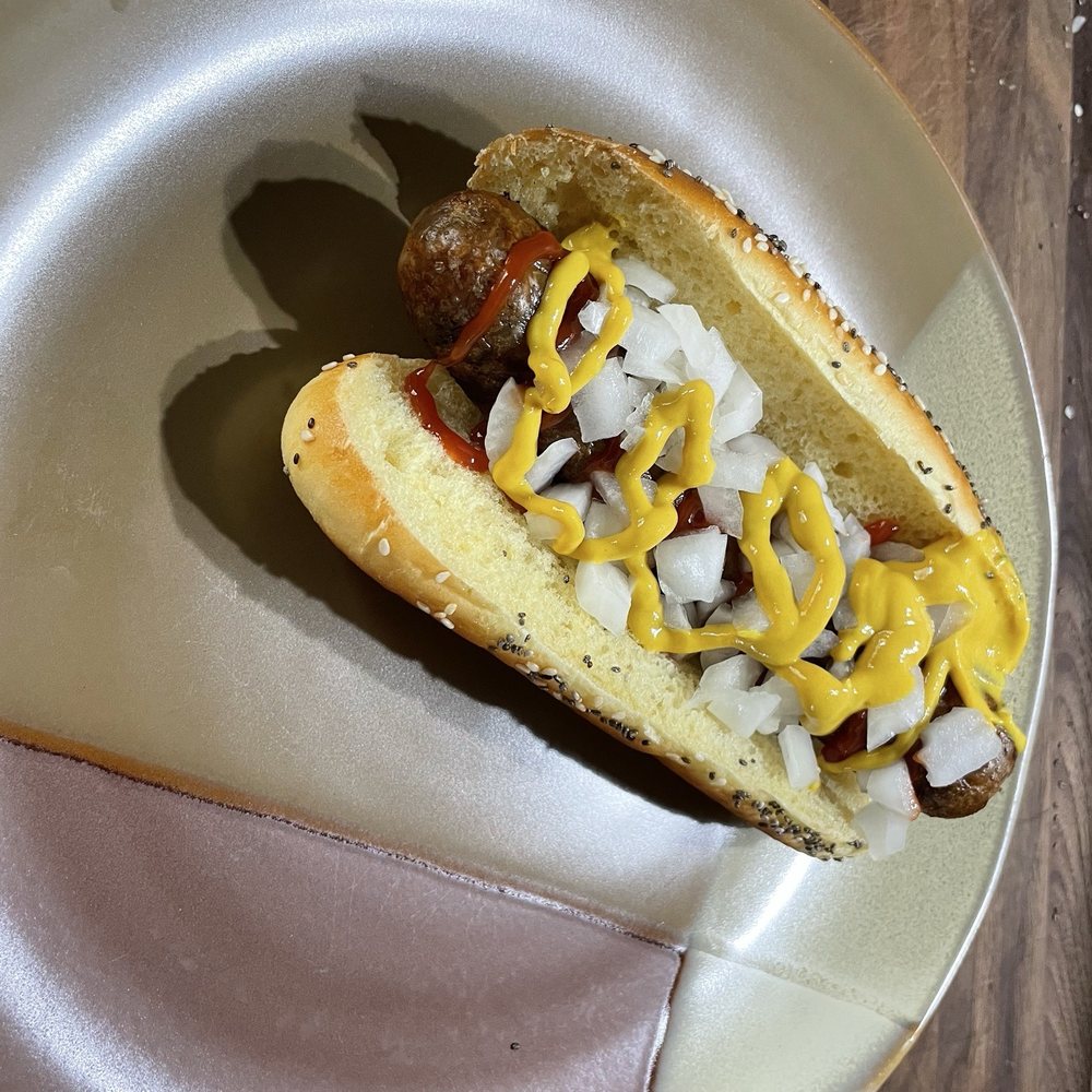 Carnivore Store - Beer brat with ketchup mustard and onions! - Meat Shops Near Me - Sun City, Arizona Carnivore Store - Beer brat with ketchup mustard and onions! - Meat Shops Near Me - Sun City, Arizona