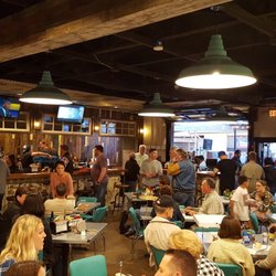 District Hall - Good crowd, great spot!