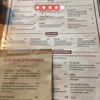 Cane Rosso - Great wood fired items !!! - Pizza Near Me - Fort Worth, Texas